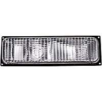 1630035 Front, Passenger Side Turn Signal Light, Without bulb(s)
