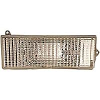 1630455 Front, Passenger Side Turn Signal Light, Without bulb(s)