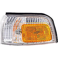 1630612 Front, Driver Side Turn Signal Light, With bulb(s)