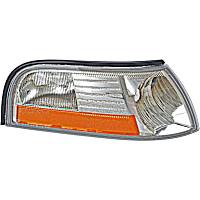 1650249 Front, Passenger Side Turn Signal Light, Without bulb(s)