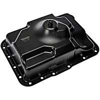 265-831 OE Solutions Series Transmission Pan - Black, Steel, Stock Depth, Direct Fit, Sold individually