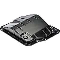 265-836 OE Solutions Series Transmission Pan - Black, Steel, Stock Depth, Direct Fit, Sold individually