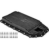 265-851 OE Solutions Series Transmission Pan - Black, Plastic, Direct Fit, Sold individually