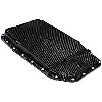 265-852 OE Solutions Transmission Pan - Black, Plastic, Sold individually