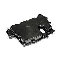 265-886 Transmission Pan - Black, Plastic, Stock Depth, Sold individually