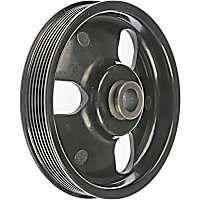 300-100 OE Solutions Series Power Steering Pump Pulley - Black, Metal, Direct Fit, Sold individually