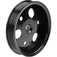 300-130 OE Solutions Series Power Steering Pump Pulley - Black, Metal, Direct Fit, Sold individually