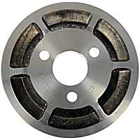 300-392 OE Solutions Series Power Steering Pump Pulley - Natural, Aluminum, V-belt, Sold individually