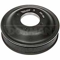 300-394 OE Solutions Series Water Pump Pulley - Black, Steel, Direct Fit, Sold individually