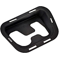 47833 Front, Driver Side Black Tow Eye Cover