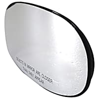 56048 Front, Passenger Side Help Series Mirror Glass, Non-Heated, No Blind Spot Feature No Turn Signal Light
