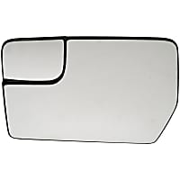 57082 Driver Side Non-Heated Mirror Glass, Without Turn Signal Light
