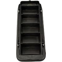59111 Help Series Air Vent - Black, Rubber and plastic, Direct Fit