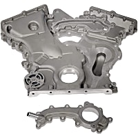 635-555 Timing Cover, Silver, Aluminum OE Solutions Series