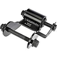 722-078 Leaf Spring Shackles and Hangers - Black, Steel, Direct Fit, Sold Individually