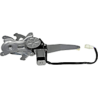741-102 Rear, Passenger Side Power Window Regulator, With Motor