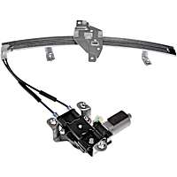 741-637 Front, Driver Side OE Solutions Series Power Window Regulator, With Motor