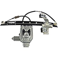 741-890 Rear, Driver Side OE Solutions Series Power Window Regulator, With Motor