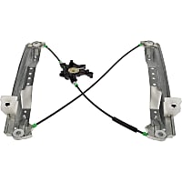 749-508 Front, Driver Side Power Window Regulator, Without Motor