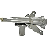 751-071 Rear, Driver Side OE Solutions Series Power Window Regulator, With Motor