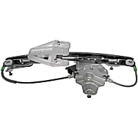 751-470 Rear, Passenger Side Power Window Regulator, With Motor