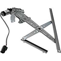 751-656 Rear, Passenger Side OE Solutions Series Power Window Regulator, With Motor