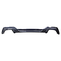 Rear, Lower Valance, Trim Cover, Painted Black