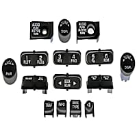 76822 Help Series Radio Control Knob - Direct Fit