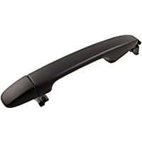 79805 Front, Passenger Side Exterior Door Handle, Smooth Black
