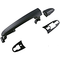 80935 Front or Rear, Passenger Side - Side Sliding Door Exterior Door Handle, Textured Black