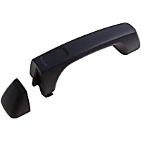 83403 Front or Rear, Driver or Passenger Side; Rear Cargo Door Exterior Door Handle, Textured Gray