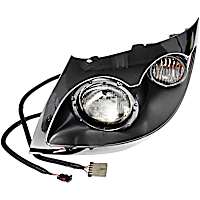 888-5102 Driver Side Halogen Headlight, With bulb(s), OE Replacement, HD Solutions Series