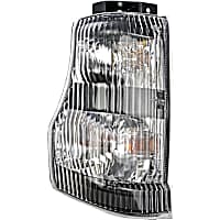 888-5605 Front, Passenger Side Turn Signal Light, With bulb(s), HD Solutions Series