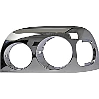 889-5211 Driver Side Headlight Bezel, Chrome HD Solutions Series
