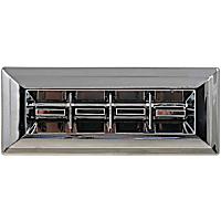 901-018 Front, Driver Side OE Solutions Series Window Switch Chrome 4 Buttons