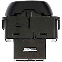 901-331 Door Lock Switch Black