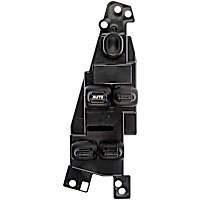 901-400 Front, Driver Side OE Solutions Series Window Switch Black 5 Buttons