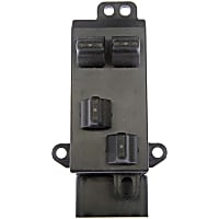 901-445 Front, Driver Side OE Solutions Series Window Switch Black