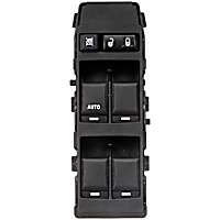 901-459 Front, Driver Side OE Solutions Series Window Switch Black