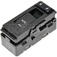 901-491 Front, Passenger Side OE Solutions Series Window Switch Black