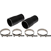 904-240 Intercooler Coupler - Black, Silicone Rubber, Direct Fit