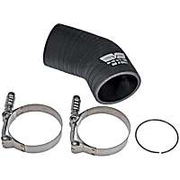 904-400 OE Solutions Series Intercooler Hose - Black, Silicone, Direct Fit, Sold individually