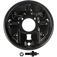 924-220 Rear Brake Dust Shields Black, OE Solutions Series