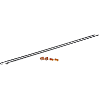 924-302 Tailgate Rod - Direct Fit