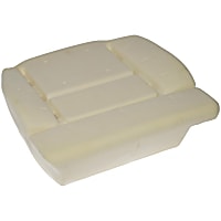 926-857 Seat Foam - White, Foam, Direct Fit