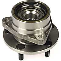 951-038 Front, Driver or Passenger Side Wheel Hub, 5 Lugs, With Bearing,, OE Solutions Series
