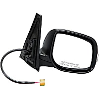955-1675 Passenger Side Mirror, Manual Folding, Non-Heated, Black, Without Auto-Dimming, Without Blind Spot Feature, In-housing Signal Light, Without Memory