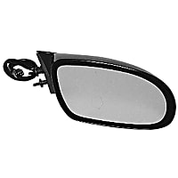 955-173 Passenger Side Mirror, Power, Non-Heated, Non-Folding, Black, No Signal Light, No Memory, No Puddle Light, No Auto-Dimming, No Blind Spot Feature