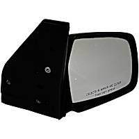 955-209 Passenger Side Mirror, Manual Adjust, Non-Heated, Non-Folding, Black, No Signal Light, No Memory, No Puddle Light, No Auto-Dimming, No Blind Spot Feature