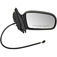 955-321 Passenger Side Mirror, Non-Folding, Non-Heated, Black, Without Auto-Dimming, Without Blind Spot Feature, Without Signal Light, Without Memory